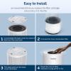 imageAir Purifier and Filter Combo Air Purifiers for Home Large Rooms up to 1200ft MOOKA H13 True HEPA Air Purifier for Bedroom Pets with Fragrance Sponge Timer Air Filter Cleaner