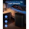 imageAir Purifiers for Home Large Room 2200 Ft with Washable Filters MOOKA HEPA Filter Pet Air Purifier for Bedroom with Fragrance Air Cleaner for Smoke Dust Pollen Pets Hair Odor KJ190L WhiteBlack