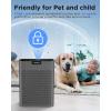 imageAir Purifiers for Home Large Room 2200 Ft with Washable Filters MOOKA HEPA Filter Pet Air Purifier for Bedroom with Fragrance Air Cleaner for Smoke Dust Pollen Pets Hair Odor KJ190L WhiteGrey