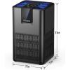 imageAir Purifiers for Home Large Room Up to 1250 FtMOOKA H13 HEPA Air Purifier for Pets Dust Odor SmokeAromatherapy FunctionAir Cleaner with 15dB Quiet Sleep Mode for Bedroom Office Living RoomWhiteBlack