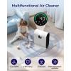 imageAir Purifiers for Home Large Room Up to 2500 ft with PM 25 Display Air Quality Sensors MOOKA H13 HEPA Air Purifier With Auto Mode for Pets Dust Odor Smoke Timer 15dB Sleep Mode for Bedroom KJ217