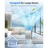 imageAir Purifiers for Home Large Room up to 2200ft MOOKA Air Purifier for Home Pets Bedroom with ECO Mode ampamp Fragrance HEPA Air Filter Cleaner for Pet Hair Dander Smoke Living Dorm Room Office M200L