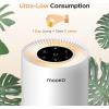 imageAir Purifiers for Home Large Rooms up to 1200ft MOOKA H13 True HEPA Air Purifier for Bedroom Pets with Fragrance Sponge Timer Air Filter Cleaner for Smoke Odor Dander Pollen WhiteWhite