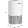 imageAir Purifiers for Home Large Rooms up to 1200ft MOOKA H13 True HEPA Air Purifier for Bedroom Pets with Fragrance Sponge Timer Air Filter Cleaner for Smoke Odor Dander Pollen WhiteWhite