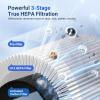 imageMOOKA Air Purifiers for Home Large Room up to 1095ft M02 ampamp Extra Filter H13 HEPA Filter Air Cleaner for Pets Bedroom Remove Smoke Dust Pollens Dander Room Air Purifier with Timer Lock 4 Modes