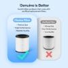 imageMOOKA BD03 Official Air Purifier Filter 3in1 True H13 HEPA Air Filter for Allergies Smoke Odor Dander Pollen BD03 1 Pack White