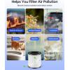 imageMOOKA Genuine KJ067L Air Filter Replacement KJ067L Air Purifier Filters 3in1 HighEfficiency Activated Carbon for Wildfire Pet Dander Smoke Odor Dust 1 Pack