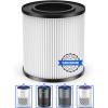 imageMOOKA Genuine KJ067L Air Filter Replacement KJ067L Air Purifier Filters 3in1 HighEfficiency Activated Carbon for Wildfire Pet Dander Smoke Odor Dust 1 Pack