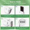 imageMOOKA KJ217 Air Purifier Filter 3in1 True HEPA Filter HighEfficiency Activated Carbon Air Filter for Smoke Odor Dander Pollen