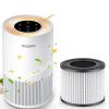 imageAir Purifier and Filter Combo Air Purifiers for Home Large Rooms up to 1200ft MOOKA H13 True HEPA Air Purifier for Bedroom Pets with Fragrance Sponge Timer Air Filter Cleaner