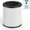 imageMOOKA Official Certified H13 True HEPA Replacement Filter Compatible with M03 Air Purifier 1 PACK