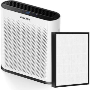 imageAir Purifiers for Home Large Room 1650ft with PM25 Air Quality Sensor  Official Replacement Filter