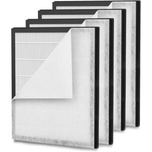 image4 Packs MOOKA Genuine Washable Filter Replacement for C300